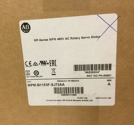 Αλεν Μπράντλεϊ MPM-B1153F-SJ72AA MPM-Series MPM 480V AC περιστρεφόμενος ελεγκτικός κινητήρας