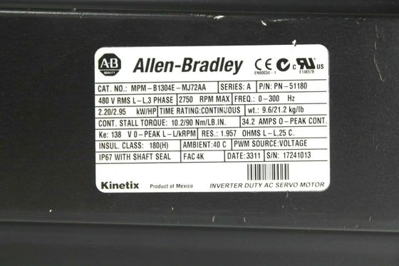 Αλεν-Μπράντλεϊ MPM-B1304E-MJ72AA MPM-Series MPM 480V AC περιστρεφόμενος ελεγκτής