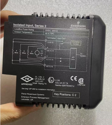 Εμέρσον KJ3222X1-BA1 Αναλογική μονάδα εισόδου 12P2532X092