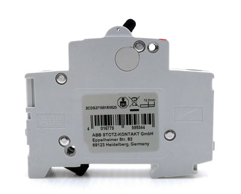 ASEA BROWN BOVERI 2CDS271001R0025 S201M-B2 Εναλλακτικός διακόπτης κυκλώματος S200