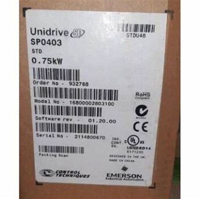 EMERSON SP0403 Παγκόσμια μεταβλητή ταχύτητα μεταβλητής ισχύος για κινητήρες επαγωγής και σερβοκινητήρες