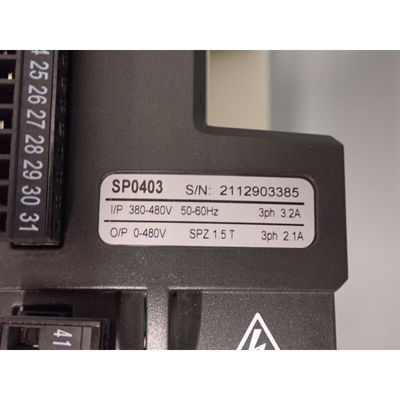 EMERSON SP0403 Παγκόσμια μεταβλητή ταχύτητα μεταβλητής ισχύος για κινητήρες επαγωγής και σερβοκινητήρες