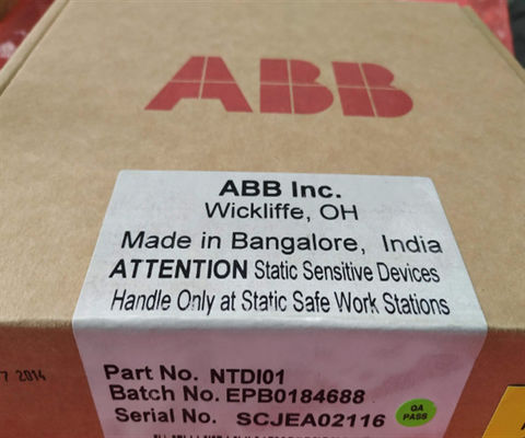 ABB NTDI01 INFI 90 Μονάδα τερματισμού ψηφιακής διεπαφής Μονάδες τερματισμού