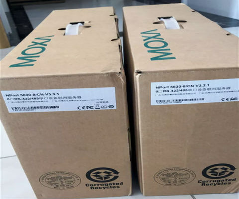 Ένα νέο Moxa NPORT5630-8 8-port 422/485 Rack Serial Device Server
