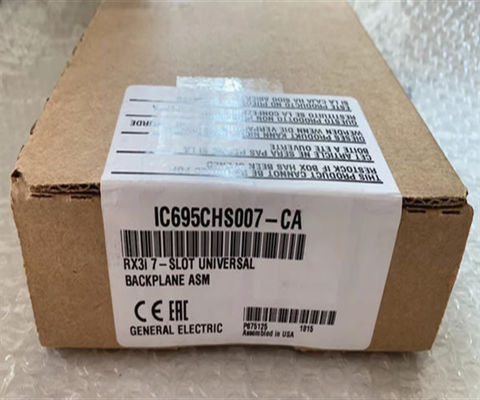 Επανασκευασμένο GE-Emerson IC695CHS007 PACSystems Rx3i Universal Backplane