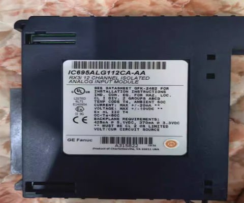Επανασκευασμένη GE-Emerson IC695ALG112 PACSystems RX3i Απομονωμένη αναλογική μονάδα εισόδου
