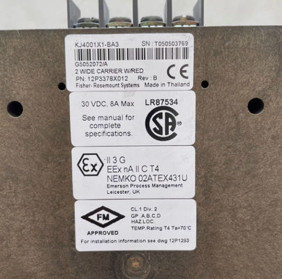 Εμέρσον DELTAV KJ4001X1-CH1 12P1811X012 Τερματικό Τμήμα RTD
