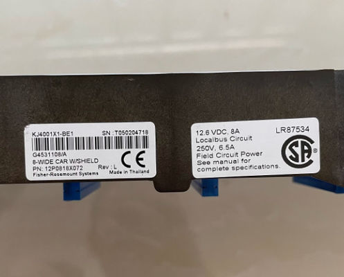 Εμέρσον DELTAV KJ4001X1-CH1 12P1811X012 Τερματικό Τμήμα RTD