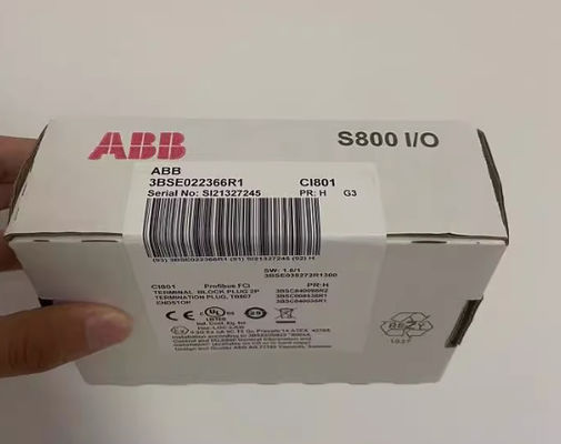 CI801 Μονάδα ABB CI801 Μονάδα επικοινωνίας σε αποθεματικό 3BSE022366R1 Αρχική