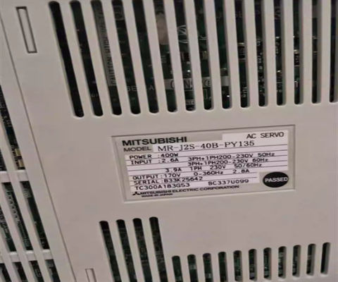 Κ.-j2s-40b-PY135 της Mitsubishi 3-Phase 5KW εναλλασσόμενου ρεύματος σερβο σερβο Drive ενισχυτών