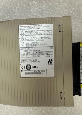 Υπηρετικοί κινητήρες Yaskawa SGDV-5R5A11A 200V Δυνατότητα 200-230 VAC, 60 Hz εισροή