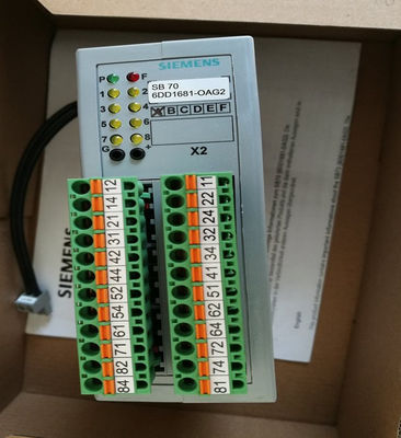 Η Siemens 6DD16810AG2 αρχική μονάδα συστήματος προγραμματισμού ελέγχου εργαλείου μηχανής