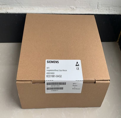 Η Siemens 6DD16810AG2 αρχική μονάδα συστήματος προγραμματισμού ελέγχου εργαλείου μηχανής