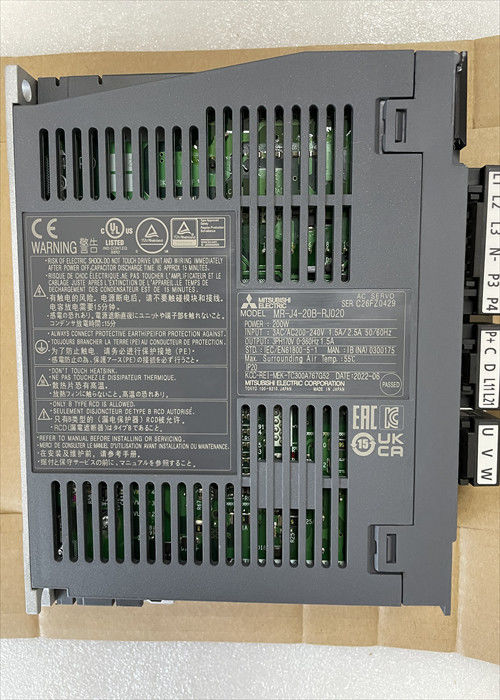 Κ.-j4-20b-RJ020 Drive 3PH 170V 0-360Hz Mitsubishi σερβο μηχανών της Mitsubishi 200W