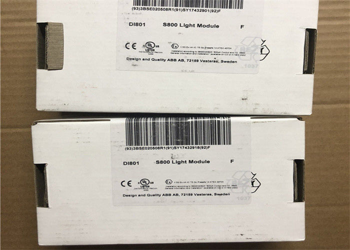 ABB DI801 S800L I/O συνεχές ρεύμα ενότητας εισαγωγής ενότητας 3BSE020508R1 ψηφιακό 24V, 1x16 chanels