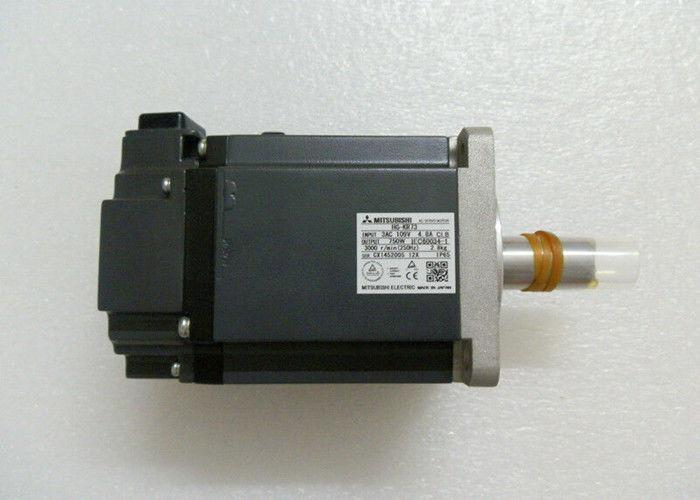 Βιομηχανικός ηλεκτρικός κινητήρας 750W 200VAC σειράς σερβο μηχανών Hg-KR73 MITSUBISHI Hg-KR εναλλασσόμενου ρεύματος