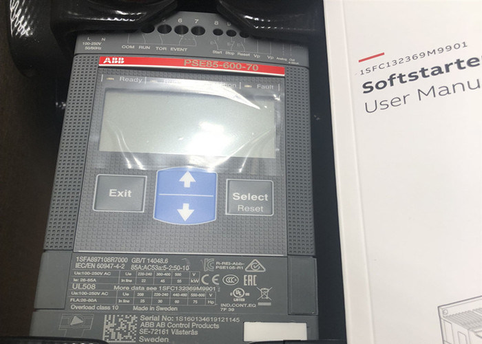 ABB PSE ανοικτό Softstarter PSE85-600-70 1SFA897108R7000 600VAC Max, προϊόντα ελέγχου 80A