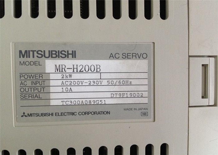 ΝΕΟ εναλλασσόμενο ρεύμα 10 AMP 2KW 200-230VAC 50/60HZ DRIVE κ.-H200B της ΙΑΠΩΝΙΑΣ Mitsubishi ΣΕΡΒΟ