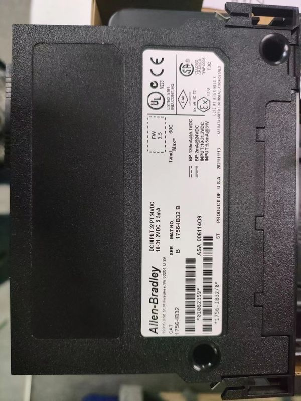 Αβ 1746-NO8V 20 μΑ στο συνεχές ρεύμα 160 μΑ 5V στο συνεχές ρεύμα δεκαεξάμπιτα 320 µV/count 24V
