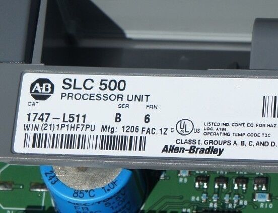 ΕΝΌΤΗΤΑ SLC 5/01 1 ΜΝΉΜΗ 0,35 AMP 5 VDC ΑΒ 1747-L511 ΚΜΕ RAM Κ