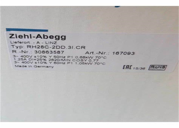 Περιττή ενότητα 400V 50Hz 167093A 1200v παροχής ηλεκτρικού ρεύματος RH28C-2DD.3I.CR 50/60Hz OVP