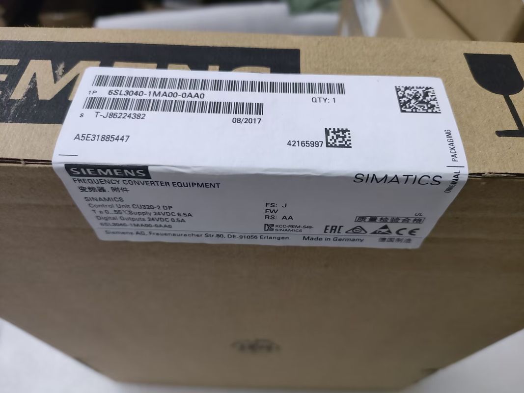 Siemens 6SL3040-1MA00-0AA0 cu320-2 DP ΜΕ τη ΔΙΕΠΑΦΉ PROFIBUS ΧΩΡΊΣ ΣΥΜΠΑΓΉ ΚΆΡΤΑ ΛΆΜΨΗΣ.