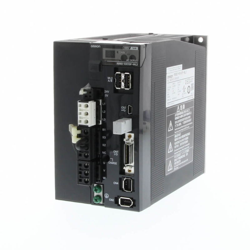 OMRON R88D-KT75F 3~ 400 VAC, τύπος ανάλογου/σφυγμού, 7,5 KW