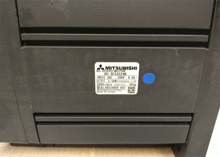 Βιομηχανική σερβο μηχανή της MITSUBISHI hc-SFS3524B 400V SRVMTR 3.5KW 2000RPM W/BRK