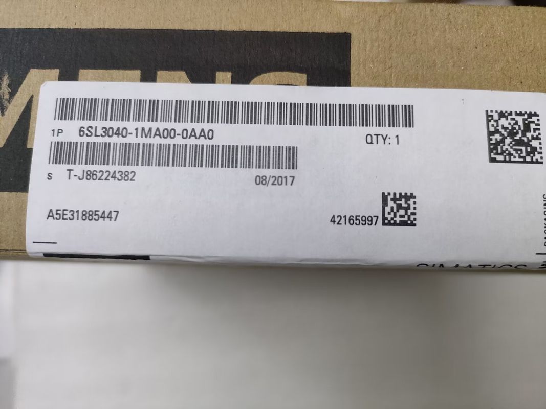 Το συνεχές ρεύμα 490 μια ενότητα 3 Siemens 6SL3352-1AE36-1BA1 510-750 Β μηχανών φάσεις χρωμάτισε τις ενότητες