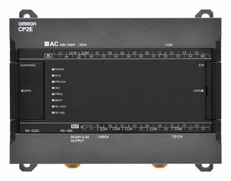 Omron cp2e-e14dr-α μέχρι 3 ενότητες επέκτασης μέχρι και 180 μεμονωμένα I/O σημεία