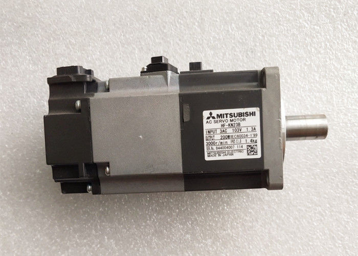 Ηλεκτρικοί κινητήρες Mitsubishi HF-KN23B AC Servo Motor Βιομηχανικός 200W 103V 1.3A 3000RPM