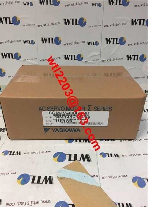 Βιομηχανική σερβο μηχανή sgmjv-08AAA61 750W 200V εναλλασσόμενου ρεύματος Yaskawa ολοκαίνουργια
