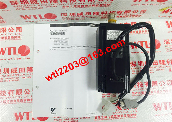 Βιομηχανική σερβο μηχανή sgmah-02BAA2C 200W 200V εναλλασσόμενου ρεύματος Yaskawa ΟΛΟΚΑΊΝΟΥΡΓΙΑ