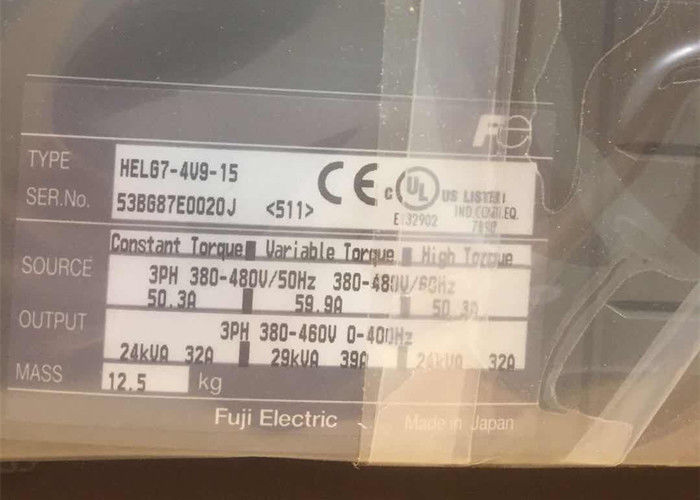 Ηλεκτρικά μέρη 3PH 380-480V 50-60Hz ανελκυστήρων αναστροφέων HELG7-4V9-15 Hitachi του Φούτζι ΝΈΑ στο απόθεμα