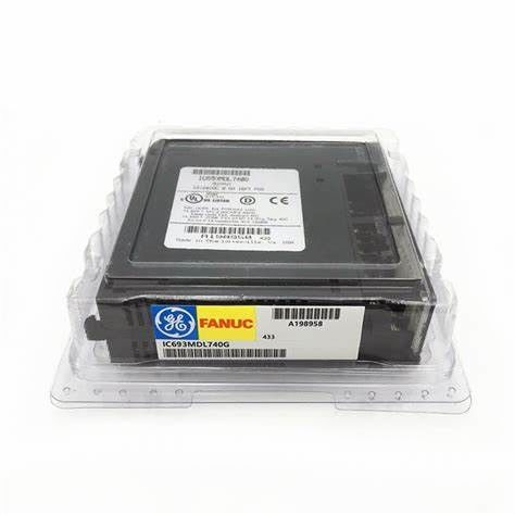 Γερμανία   IC693MDL740 είναι μια 12/24 θετική ενότητα 740 ΣΥΝΕΧΟΎΣ παραγωγής λογικής ενότητα συνεχές ρεύμα 12/24 βολτ