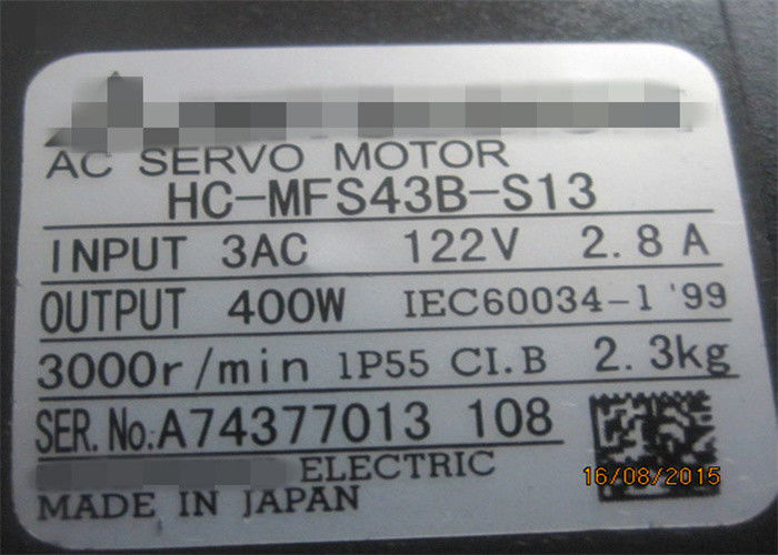 Βιομηχανική δύναμη hc-mfs43b-S13 400KW σερβο μηχανών hc-mfs43-S13 εναλλασσόμενου ρεύματος της MITSUBISHI