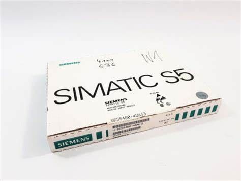 6ES5460-4UA13 αναλογική εισαγωγή 460 SIEMENS SIMATIC S5 απομονωμένες ενότητες σειράς μέτρησης 8 εισαγωγές