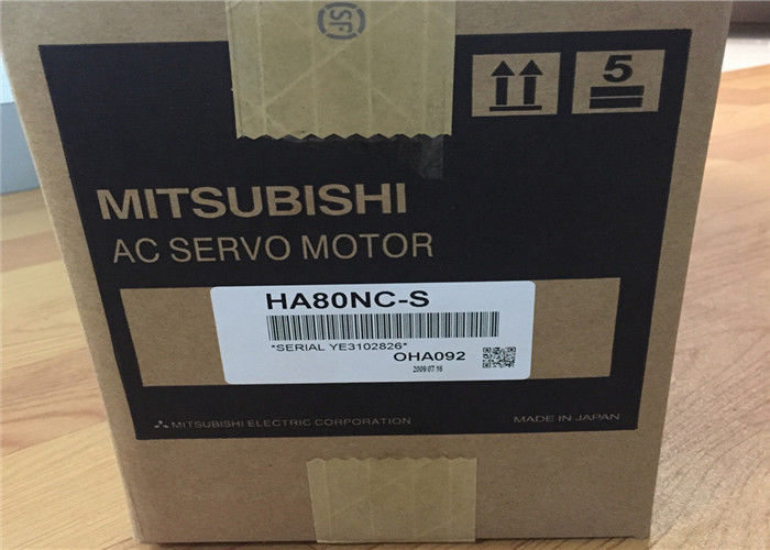 Mitsubishi Έκδοση 1.0KW Σερβοκινητήρας HA80NC-S Ταχύτητα 2000r/min Βιομηχανικοί κινητήρες