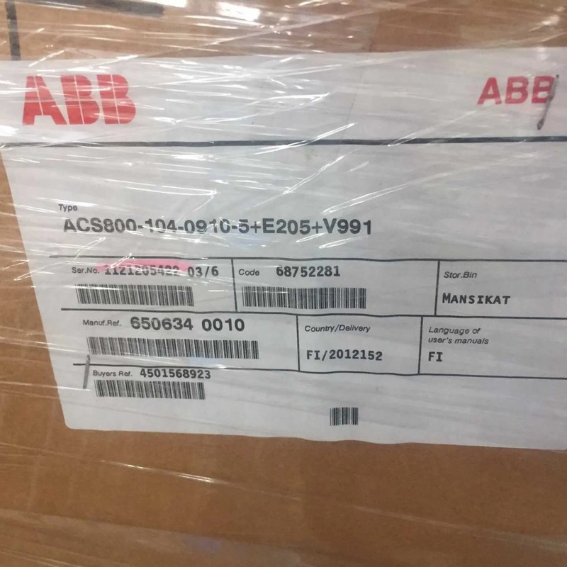 ABB ACS800-04M-0610-7 3 φάσης 560 kW Μετατροπέας συχνοτήτων 205 kg Τρέχον προϊόν