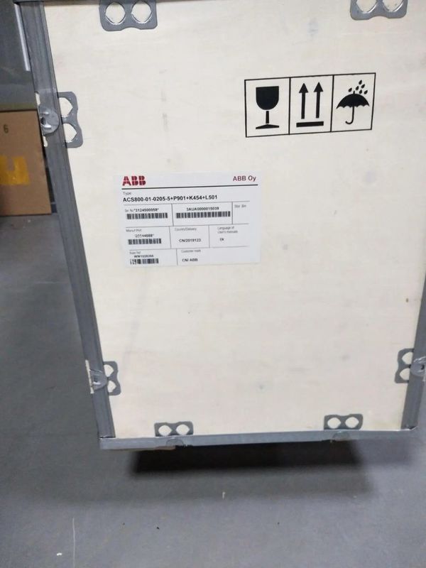 ABB ACS800-04-0260-2 200kW 445A Μετατροπέας συχνοτήτων Μονάδες μονοκίνησης 205 kg