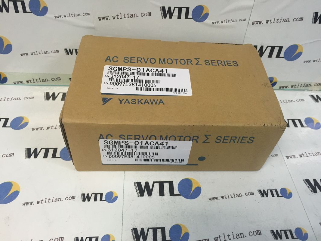 Βιομηχανικός Yaskawa AC Servo Motor SGMPS-01ACA41 100W 200V ολοκαίνουργια κατάσταση