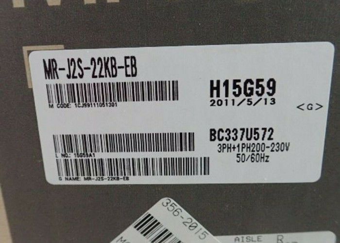 MITSUBISHI Βιομηχανικός AC SERVO DRIVE MR-J2S-22KB-EB 22KW MR-J Σερβο ενισχυτής 400V ΝΕΟ