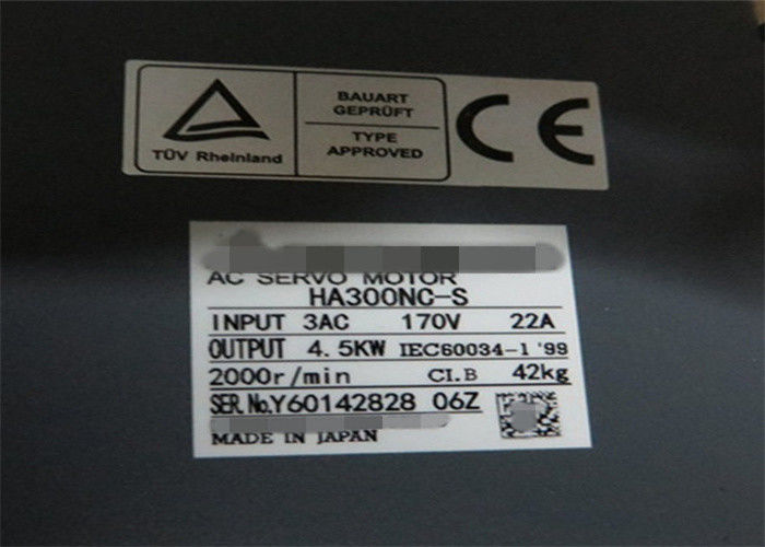 Ηλεκτρικός 3 Φάσης AC 4.5 KW Σερβοκινητήρας Mitsubishi Για M500 Σειρά HA300NC-S