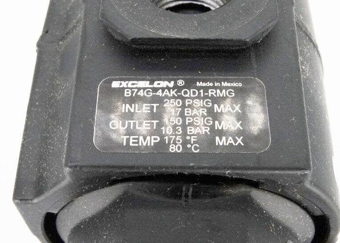 B74G-4AK-QD1-RMG Φιλτράρισμα μεταλλικού μπολ με γυαλί ορατό με θύρα 1/2 &quot;