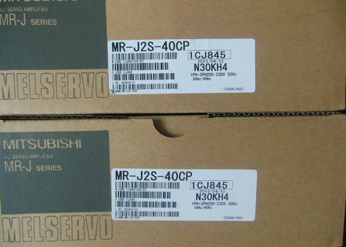 Mitsubishi Γενική χρήση AC Servo MR-J2S-40CP Βιομηχανικός κινητήρας AC 400W ενισχυτής