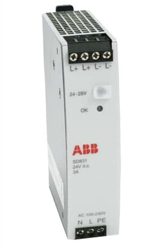 ABB 3BSC610064R1 SD831 Ενέργεια Εισόδου AC 100-240 V Έκδοση DC 24 V 3A