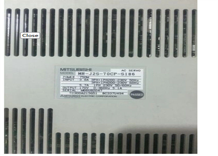 MR-J2S-40CP-S186 Βιομηχανικές τροφοδοτικές μονάδες για σταθερότητα συχνότητας 200-230 VAC