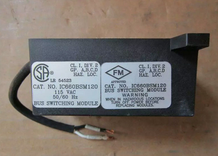 Το IC660BSM120 είναι ένα Genius I/O system Bus Switching module που χρησιμοποιείται για τη σύνδεση συσκευών I/O