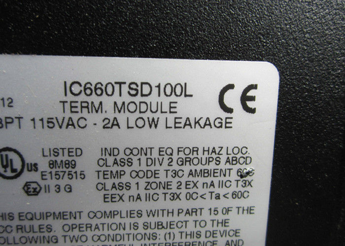 Το τερματικό σύνολο GE Fanuc IC660TSD100 κατασκευάζεται από την GE Fanuc, 32 έως 140 βαθμούς Φαρενάιτ