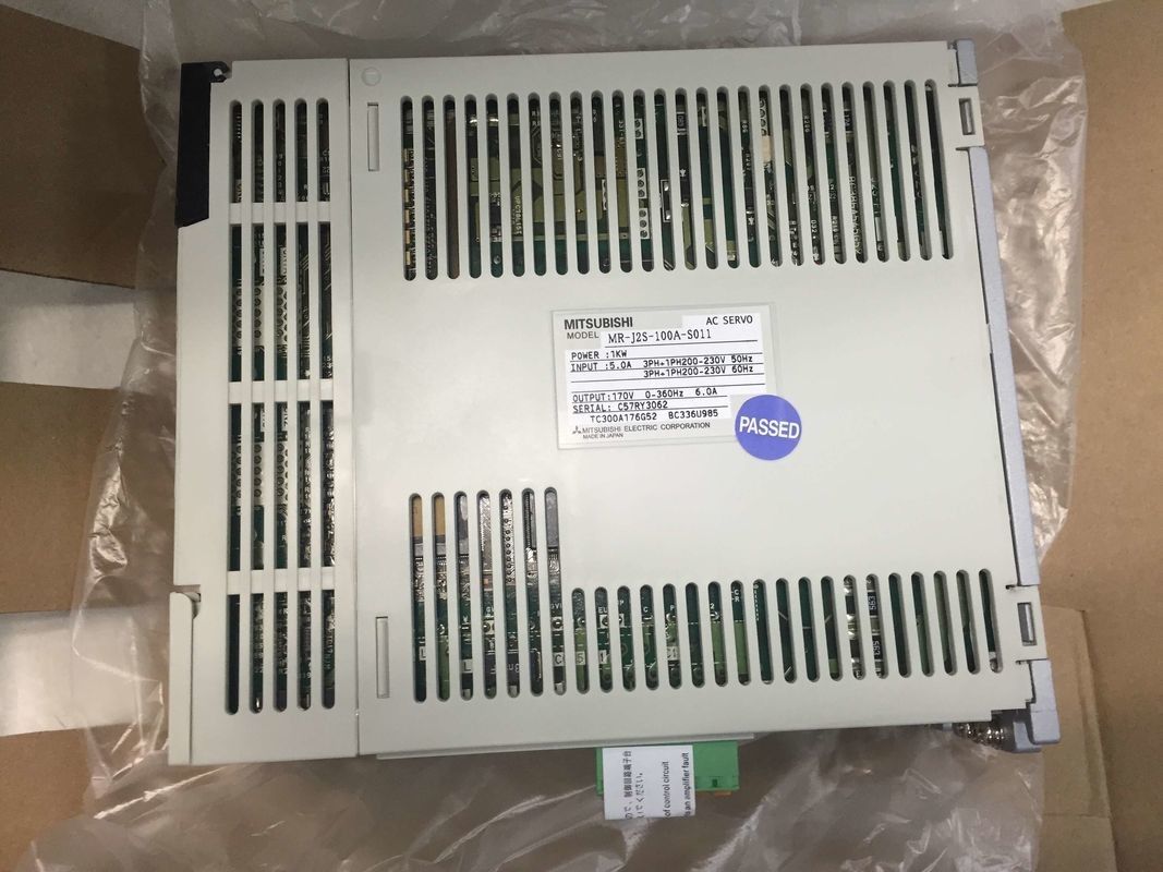ΜΙΤΣΥΒΙΣΙ 1KW AC Σερβο ενισχυτής MR-J2S-100A-S01 3 Φάση κινητήρα κίνηση ΝΕΟ σε απόθεμα